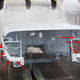 The Jeep Gladiator’s hydroformed rails limited how wide the cooling module could be.